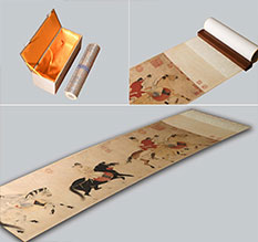 高陵馆藏书画复制博物馆书画复制服务